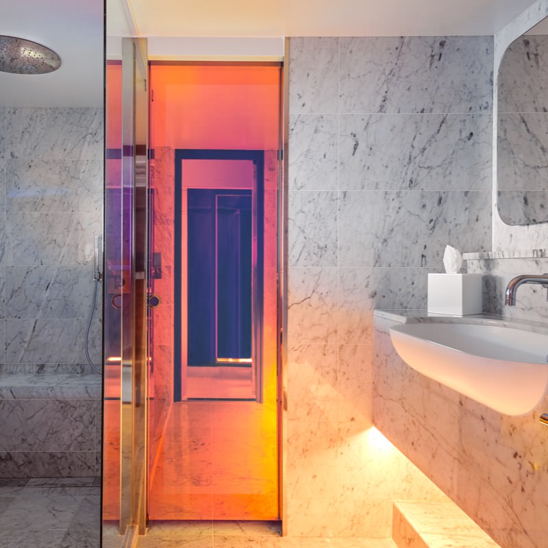 Brilliant Suite with space for four guests in RockStar Quarters on Virgin Voyages