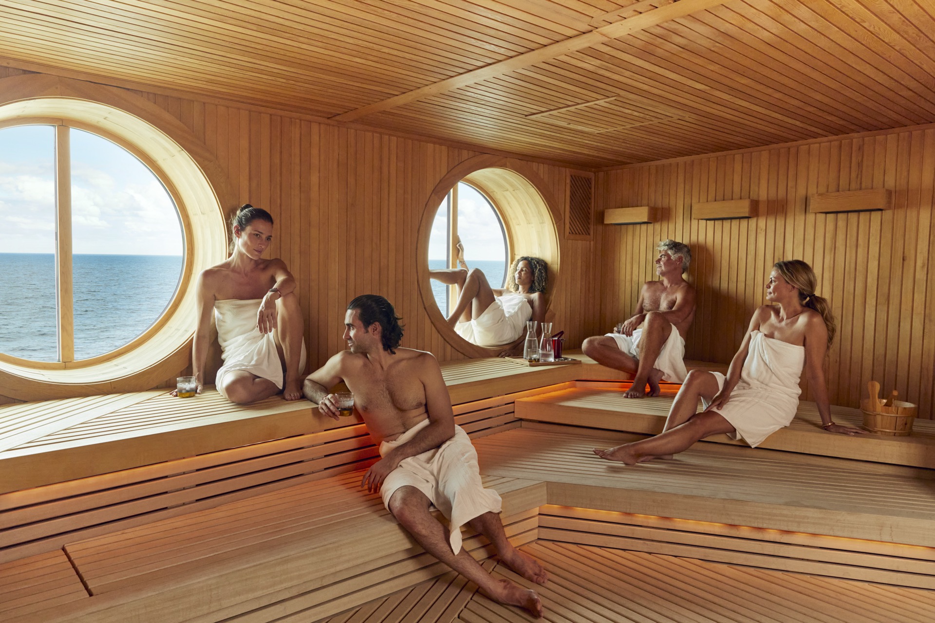 Central Sea Terrace cabin location comparison on Virgin Voyages