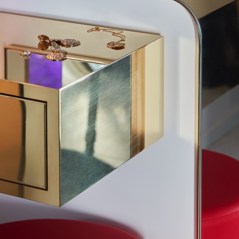 Cheeky Corner Suite with panoramic stern views on Virgin Voyages