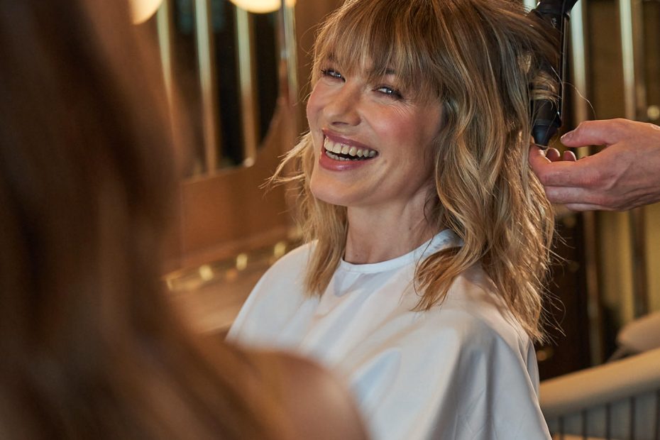 Dry Dock Salon offering hair and beauty services on Virgin Voyages