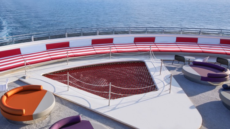 Panoramic view of Greek islands with turquoise water on Virgin Voyages itinerary