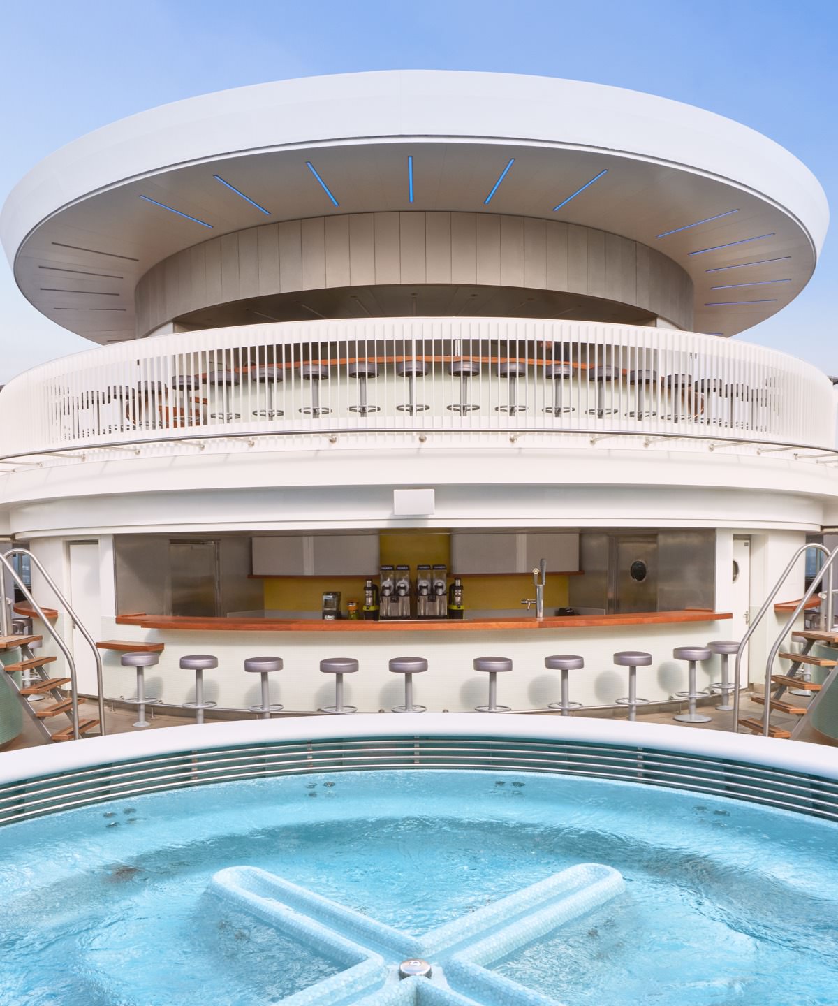 Italian coastline and port town for Virgin Voyages Mediterranean season