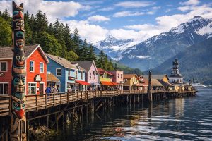 Ketchikan, Alaska on Virgin Voyages: Totem Poles, Rainforest, and the Salmon Capital