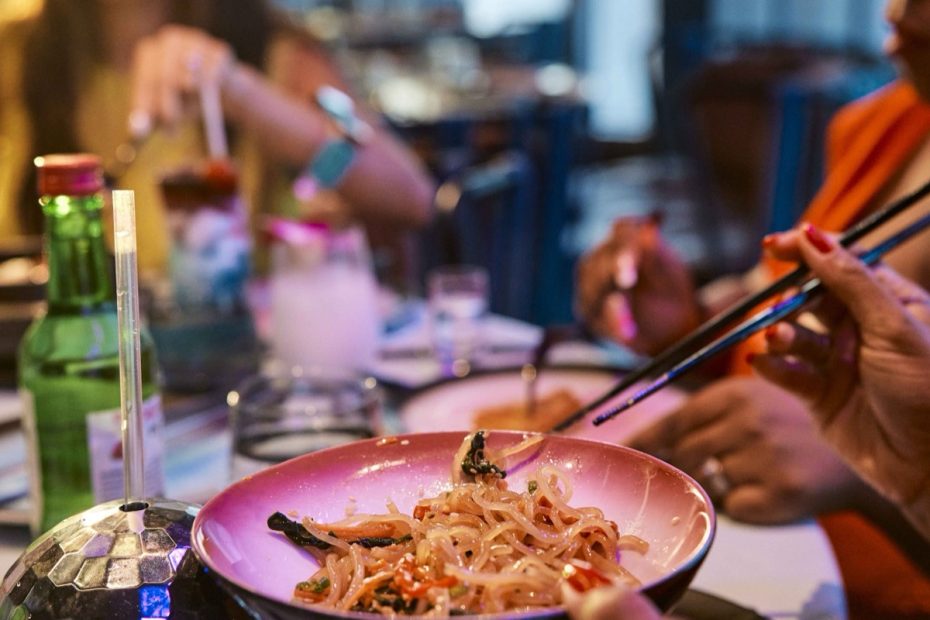Chinese cuisine at Lucky Lotus exclusive restaurant on Scarlet Lady