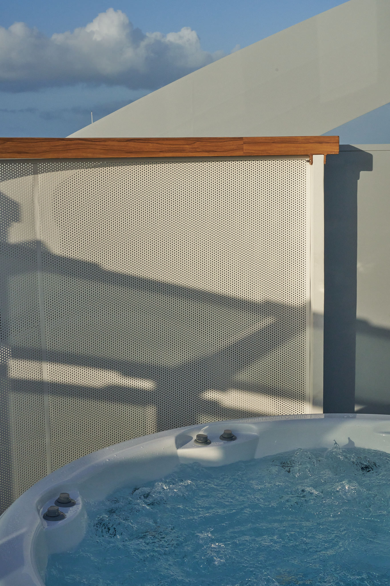 Mega RockStar Suite luxury cabin with premium amenities on Virgin Voyages