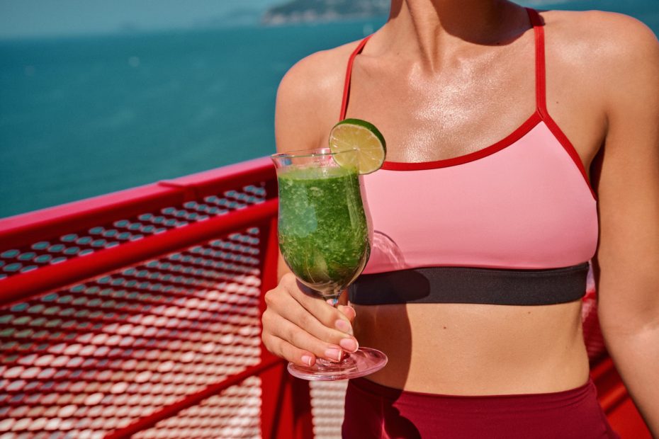 Refreshing non-alcoholic mocktails and beverages on Virgin Voyages