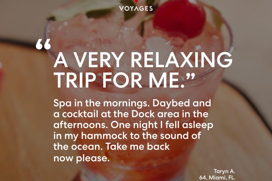 Relaxation area at Redemption Spa with tips for booking on Virgin Voyages