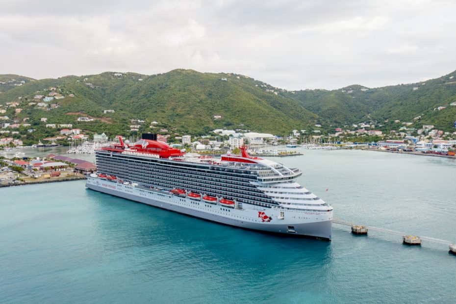 Beautiful beaches and harbor of Tortola British Virgin Islands