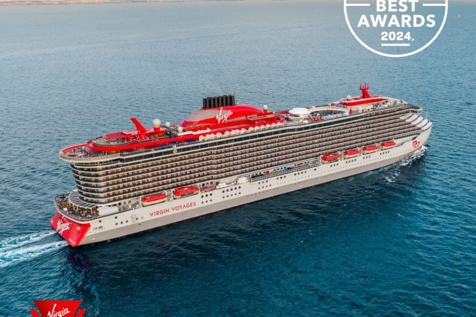 Award-winning Virgin Voyages ship named number one mega ship by Travel and Leisure