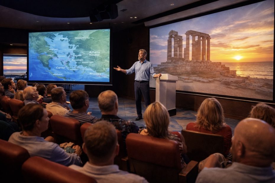 cruise enrichment speaker