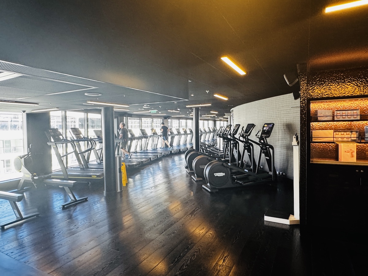 The B-Complex fitness club on Virgin Voyages