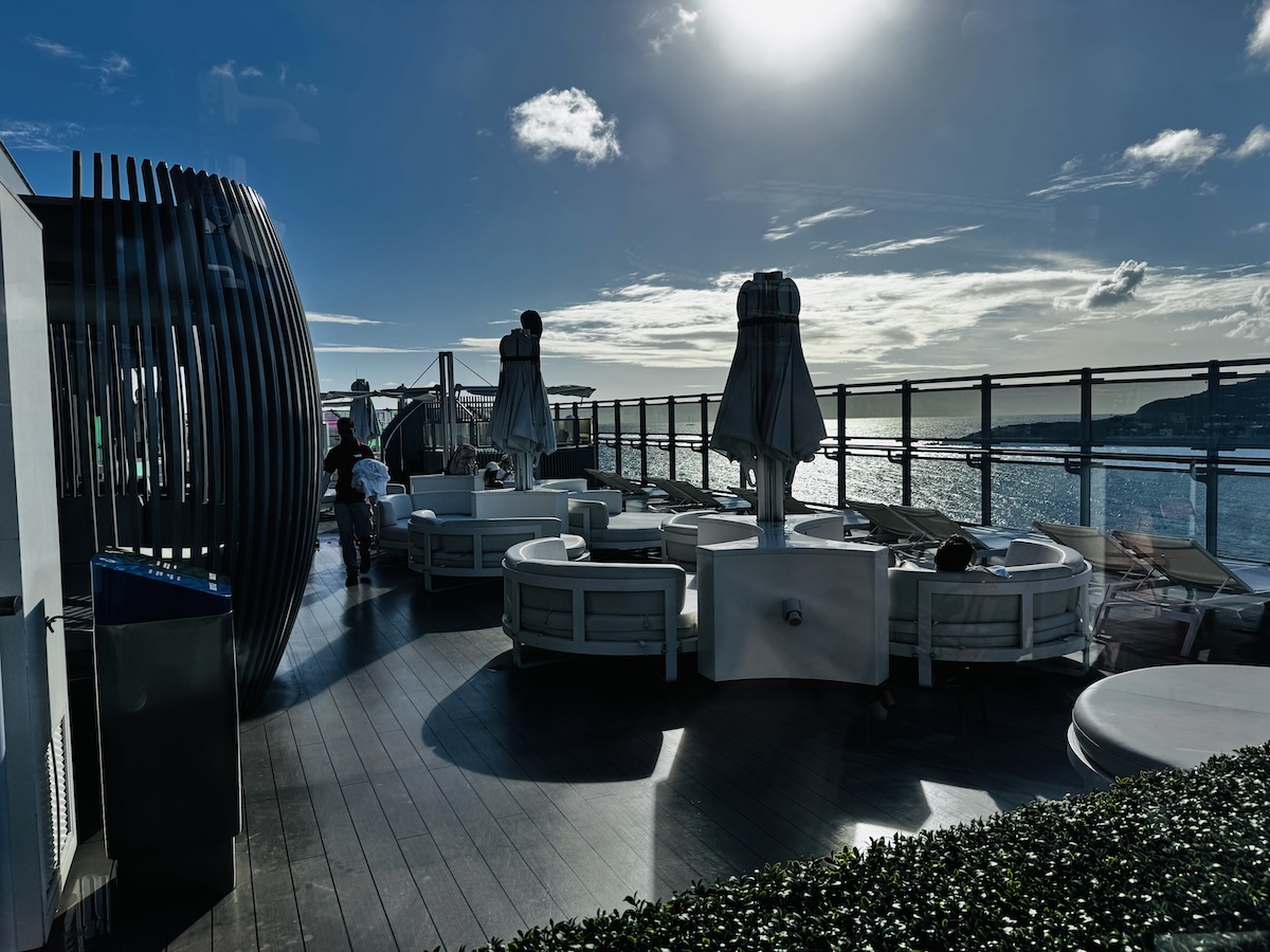 Richard's Rooftop RockStar bar on Virgin Voyages